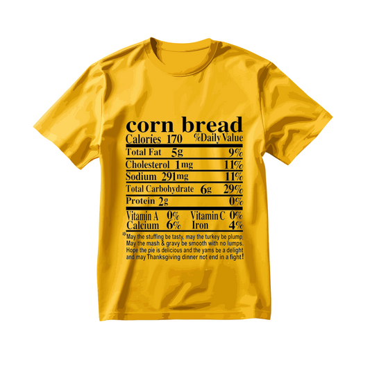 Thanksgiving Holiday T-Shirt (Corn Bread)